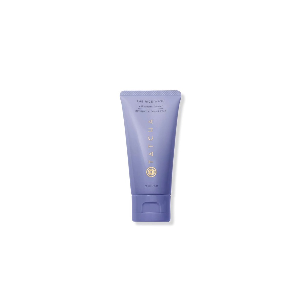 Tatcha The Rice Wash Soft Cream Cleanser 50ml 1.7oz Hydrating Face Wash